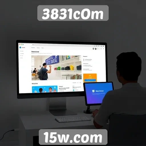 Análise da interface do site 3831cOm